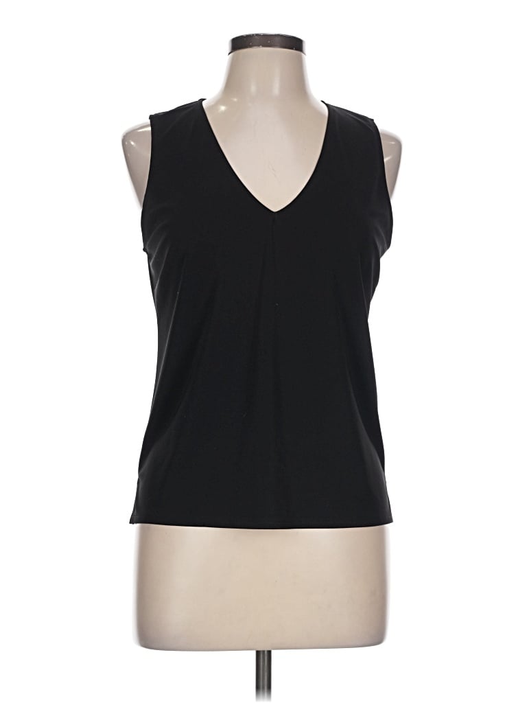Pre-owned Kenneth Cole New York Sleeveless T-shirt In Black