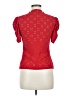 Shein Red Short Sleeve Top Size 6 - photo 2