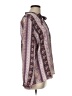 Violet & Claire 100% Polyester Purple Long Sleeve Blouse Size L - photo 4
