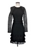 Parker Solid Black Cocktail Dress Size 4 - photo 1