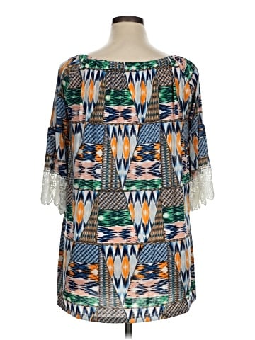 West Loop Short Sleeve Blouse (view 2)