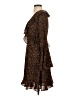 En Creme 100% Polyester Animal Print Brown Cocktail Dress Size S - photo 5