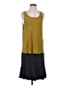 HEATHER Color Block Gray Casual Dress Size S (estimated) - photo 1