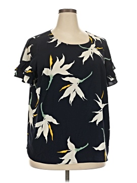 Lane Bryant Short Sleeve Blouse