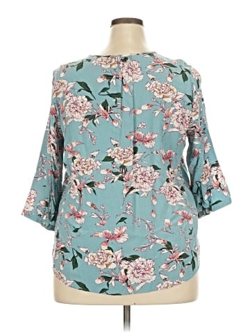 Fun2Fun 3/4 Sleeve Blouse (view 2)