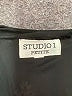 Studio 1 100% Polyester Paisley Black Cocktail Dress Size P (petite) - photo 7