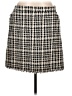 Ann Taylor Houndstooth Black Casual Skirt Size 12 - photo 1