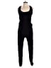 Monrow 100% Rayon Solid Black Jumpsuit Size M - photo 1