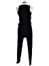 Monrow 100% Rayon Solid Black Jumpsuit Size M - photo 2