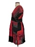 Express Graphic Red Cocktail Dress Size S - photo 5