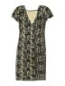 Topshop 100% Polyester Paisley Black Casual Dress Size 4 - photo 2