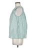 L Love 100% Polyester Green Sleeveless Blouse Size M - photo 5