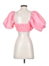 LPA 100% Polyester Pink Short Sleeve Top Size XS - photo 2