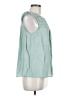 L Love 100% Polyester Green Sleeveless Blouse Size M - photo 4