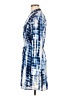 G by GUESS 100% Polyester Tie-dye Blue Casual Dress Size M - photo 5