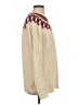 J.Crew Argyle Ivory Pullover Sweater Size S - photo 4