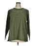 Quacker Factory Green Long Sleeve Top Size XL - photo 1