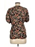 H&M Black Short Sleeve Blouse Size 6 - photo 2