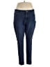 Cj Banks Solid Blue Jeans Size 20 - photo 1