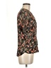 H&M Black Short Sleeve Blouse Size 6 - photo 4