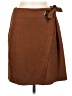 SOHO Apparel Ltd Solid Brown Casual Skirt Size M - photo 1