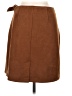 SOHO Apparel Ltd Solid Brown Casual Skirt Size M - photo 2