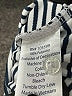 Garb 100% Polyester Stripes White Short Sleeve Onesie 0-3 MO / 3 MO - photo 4