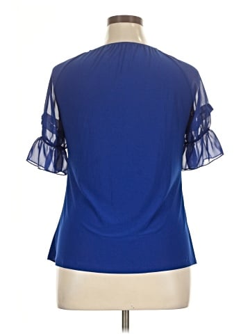 Liz McCoy Short Sleeve Blouse (view 2)