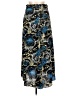 A.L.C. Paisley Blue Silk Skirt Size 10 - photo 2