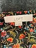 Ann Taylor LOFT Black Short Sleeve Blouse Size M - photo 7