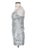 2Bella 100% Polyester Silver Cocktail Dress Size S - photo 5
