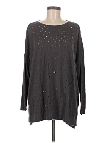 Planet By Lauren G Pullover Sweater (view 1)