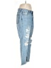 OAT 100% Cotton Hearts Blue Jeans Size 30 waist - photo 4