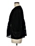 Unbranded 100% Polyester Black 3/4 Sleeve Blouse Size 8 - photo 5