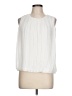 Calvin Klein White Sleeveless Blouse Size L - photo 1
