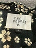 The People Vs. Black Short Sleeve Blouse Size S - photo 7