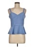 Parker Blue Sleeveless Blouse Size M - photo 1