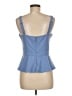 Parker Blue Sleeveless Blouse Size M - photo 2