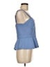 Parker Blue Sleeveless Blouse Size M - photo 4