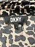 DKNY Animal Print Black Short Sleeve Blouse Size S - photo 7