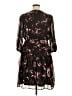 DKNY 100% Polyester Print Black Cocktail Dress Size 14 - photo 2
