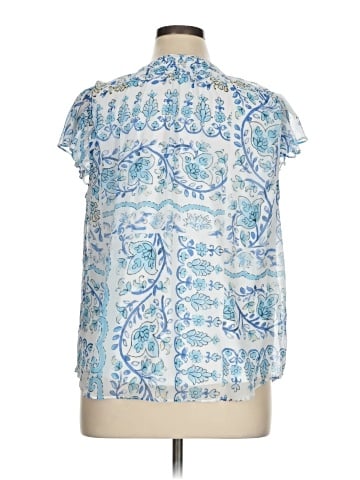 LC Lauren Conrad Short Sleeve Blouse (view 2)