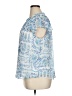 LC Lauren Conrad 100% Polyester Blue Short Sleeve Blouse Size 0X - photo 5