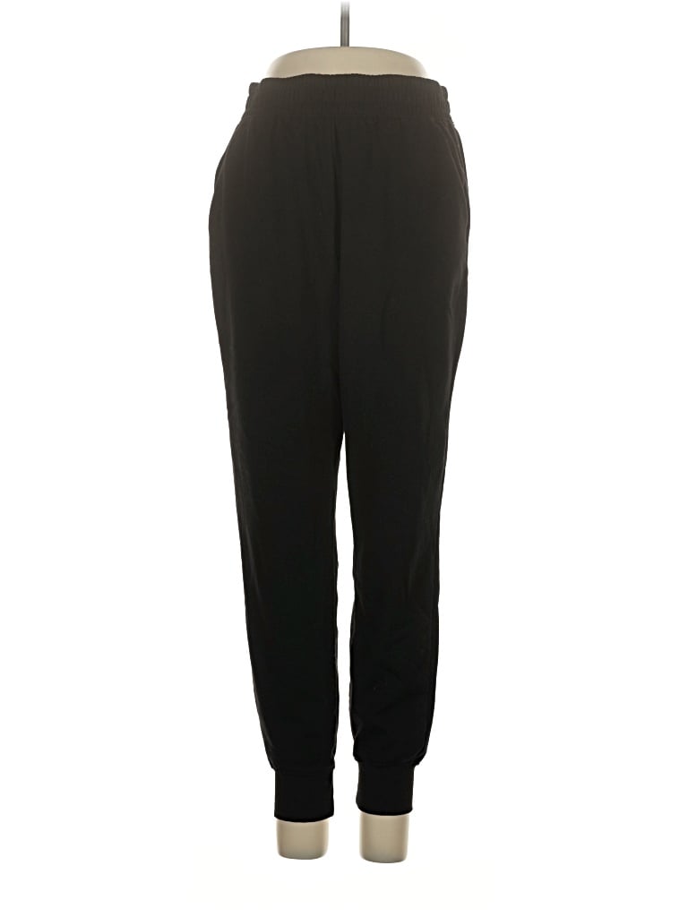 Pre-owned Athletic Works Track Pants In Black