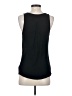 Express 100% Polyester Silver Sleeveless Blouse Size S - photo 2