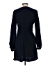 &.Layered 100% Polyester Solid Blue Casual Dress Size M - photo 2