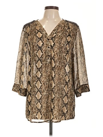 Mix & CO 3/4 Sleeve Blouse (view 1)