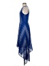 MICHAEL Michael Kors 100% Polyester Polka Dots Blue Cocktail Dress Size 6 - photo 5