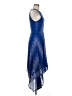 MICHAEL Michael Kors 100% Polyester Polka Dots Blue Cocktail Dress Size 6 - photo 4