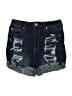 rue21 Blue Denim Shorts Size 10 - photo 1